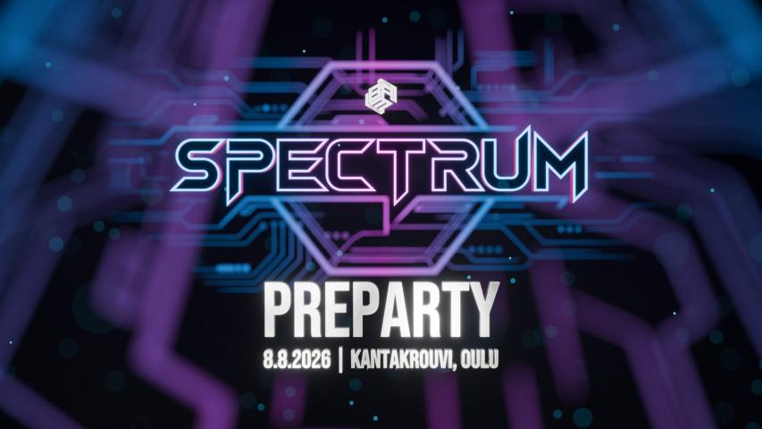 Spectrum Preparty in Oulu, Finland