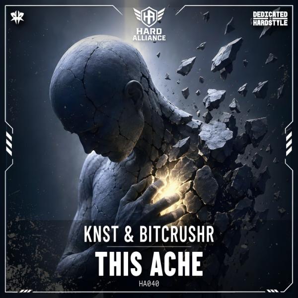KNST & BITCRUSHR — This Ache cover art