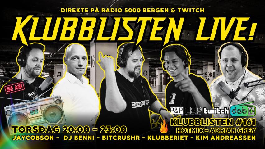KLUBBLISTEN Live! in Askøy