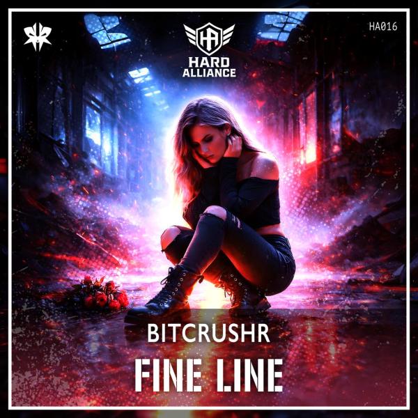 BITCRUSHR — Fine Line cover art