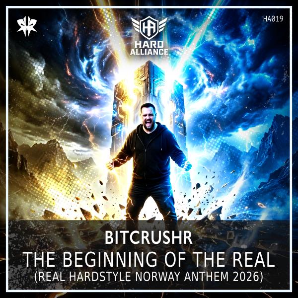 BITCRUSHR — The Beginning of the Real cover art